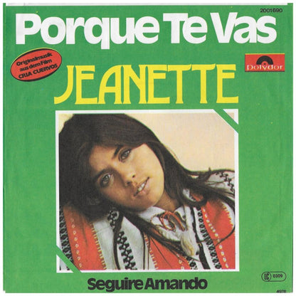 JEANETTE - PORQUE TE VAS/SEGUIRE AMANDO | 7" SINGLE USADO