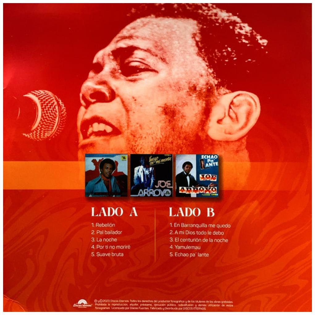 JOE ARROJO - LA LEYENDA: ANTOLOGIA (RED VINYL) | VINILO