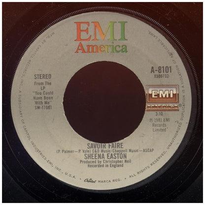 SHEENA EASTON - YOU COULD HAVE BEEM WITH ME | 7" SINGLE USADO