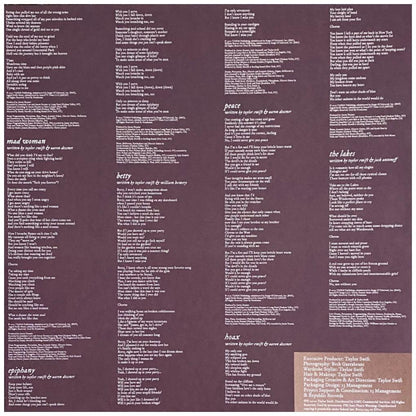 TAYLOR SWIFT - FOLKLORE (2LP) (EXCLUSIVE LTD EDITION) (RED VINYL) | VINILO