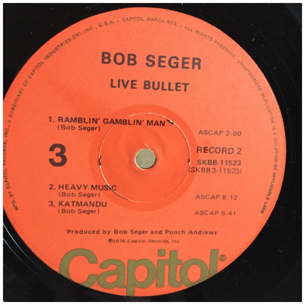 BOB SEGER & THE SILVER BULLET BAND - LIVE BULLET (2LP) | VINILO USADO