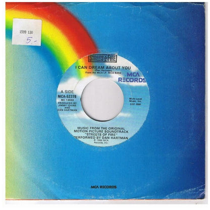 DAN HARTMAN - I CAN DREAM ABOUT YOU | 7" SINGLE USADO