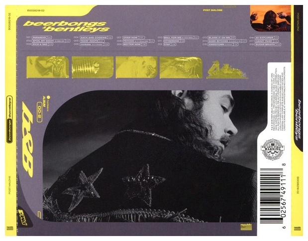 POST MALONE - BEERBONG & BENTLEYS | CD