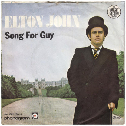 ELTON JOHN - SONG FOR GUY | 7" SINGLE USADO