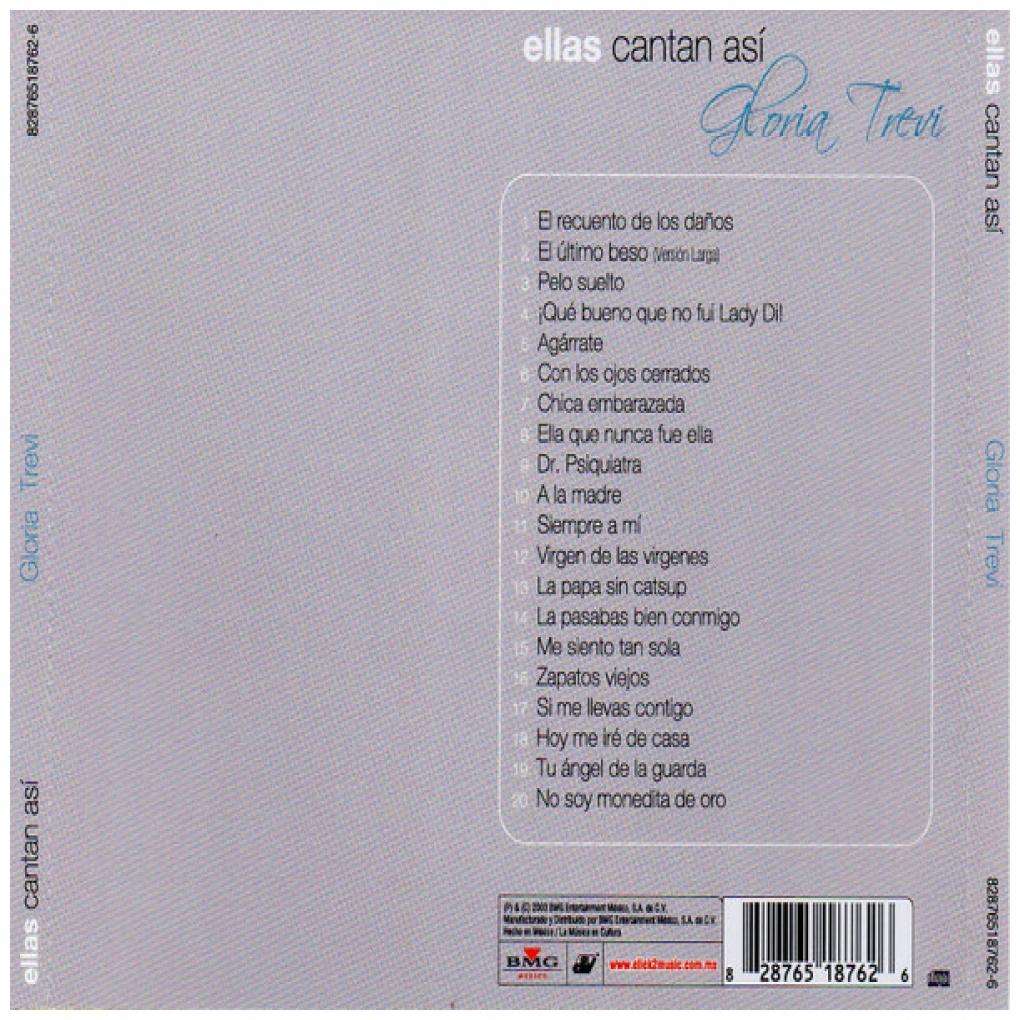 GLORIA TREVI - ELLAS CANTAN ASI: SUS EXITOS | CD