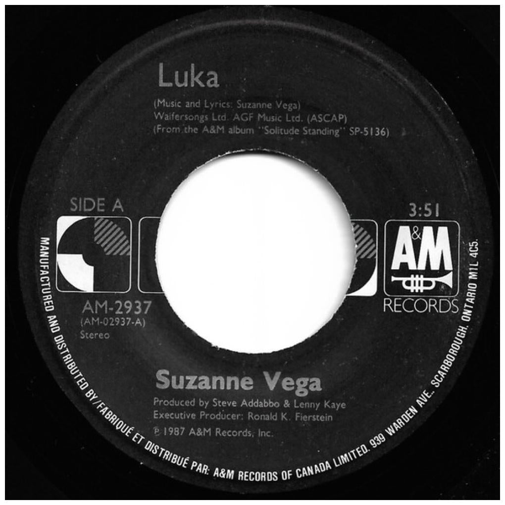 SUZANNE VEGA - LUKA | 7" SINGLE USADO
