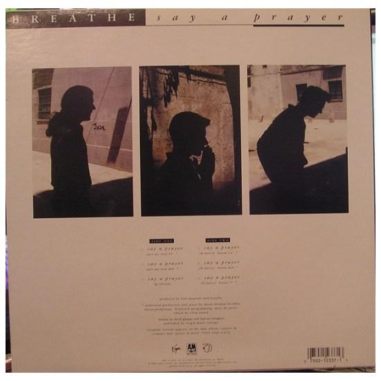 BREATHE  -  SAY A PRAYER | 12" MAXI SINGLE USADO