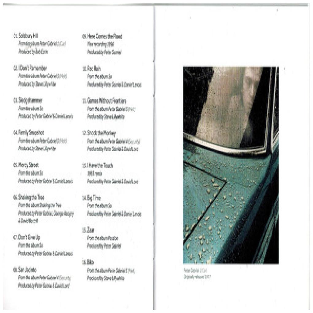 PETER GABRIEL  - SHAKING THE TREE: 6 GOLDEN GREATS | CD