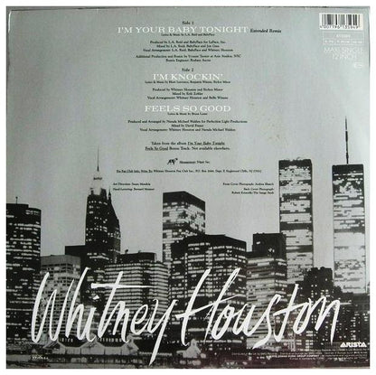 WHITNEY HOUSTON - I M YOUR BABY TONIGHT | 12" MAXI SINGLE USADO