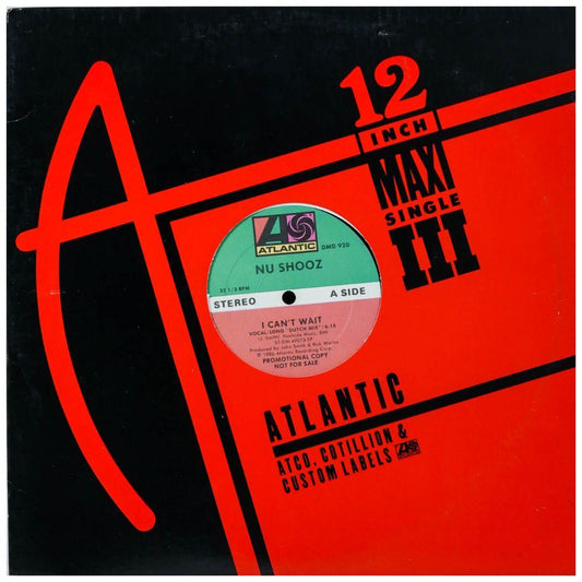 NU SHOOZ - I CAN T WAIT | 12" MAXI SINGLE USADO