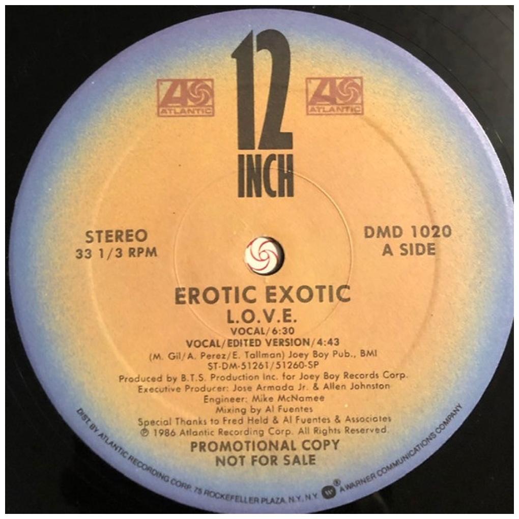 EROTIC EXOTIC - L.O.V.E/L.O.V.E AT MIDNIGHT (PROMO COPY) | 12'' MAXI SINGLE USADO