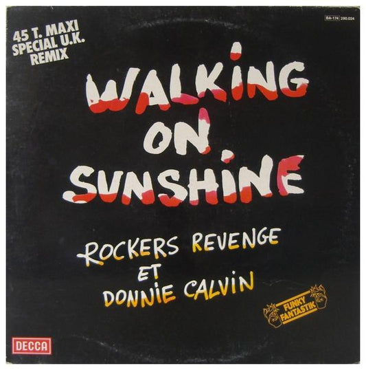 ROCKERS REVENGE - WALKING ON SUNSHINE | 12 MAXI SINGLE USADO
