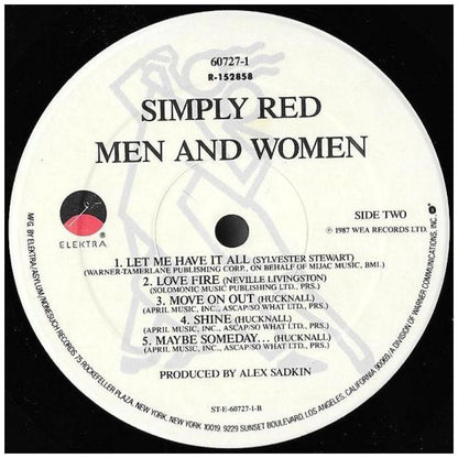SIMPLY RED - MEN AND WOMEN | 7" SINGLE USADO