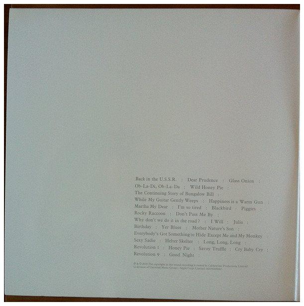BEATLES - WHITE ALBUM (DELUXE)(2LP) (UE) | VINILO
