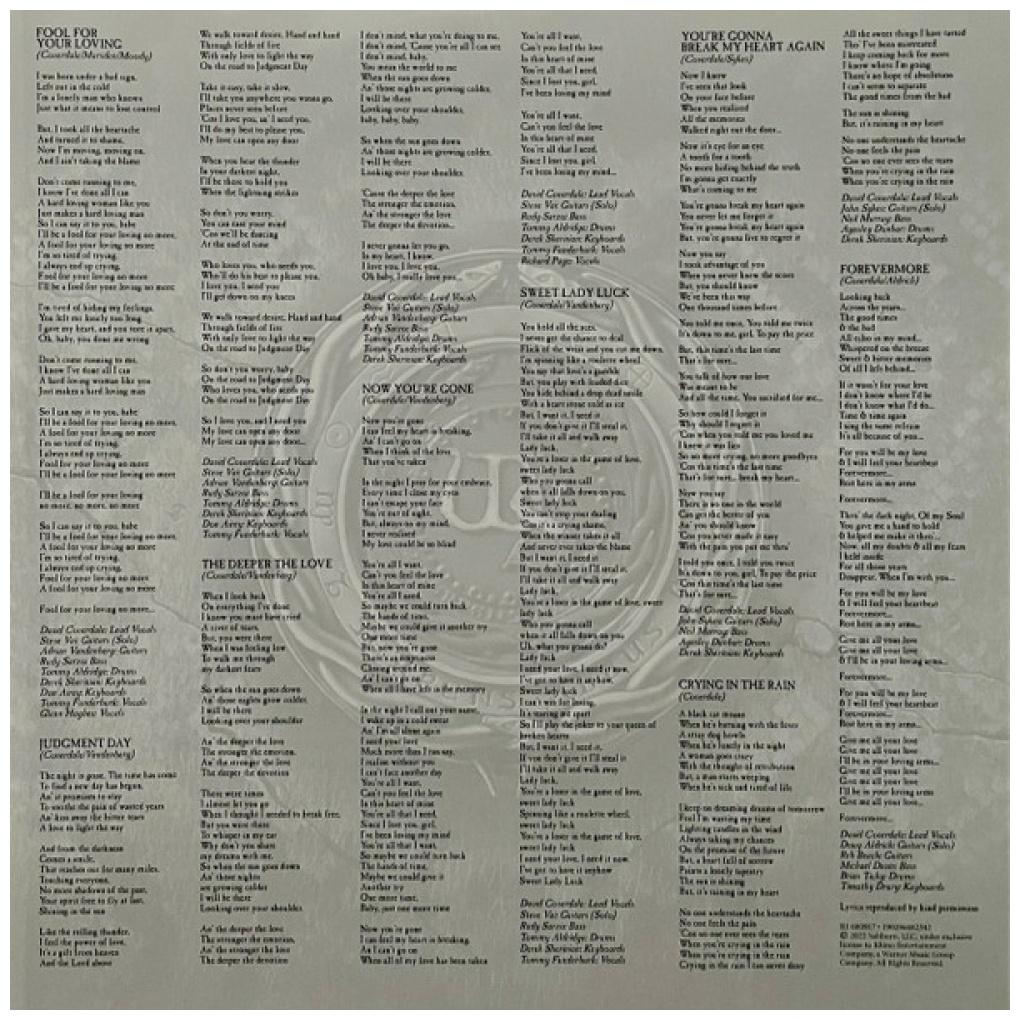 WHITESNAKE - GREATEST HITS (RED VINYL) (2LP) | VINILO