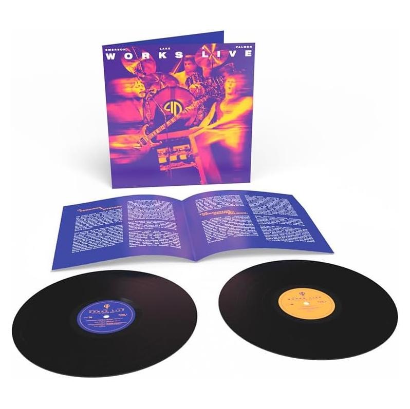 PREVENTA) EMERSON, LAKE AND PALMER - WORKS LIVE (2LP) | VINILO