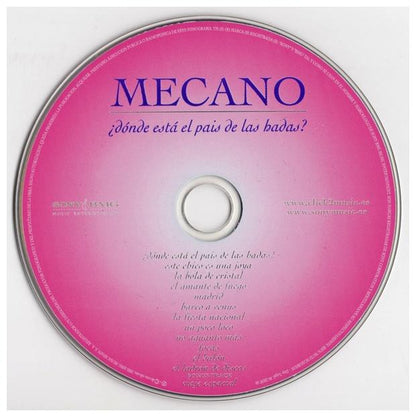 MECANO - DONDE ESTA EL PAIS DE LAS HADAS | CD ABIERTO