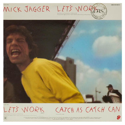 MICK JAGGER - LET S WORK | 12" MAXI SINGLE USADO