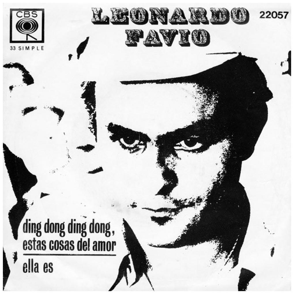 LEONARDO FAVIO - DING DONG DING DONG, ESTAS COSAS DEL AMOR | 7" SINGLE USADO