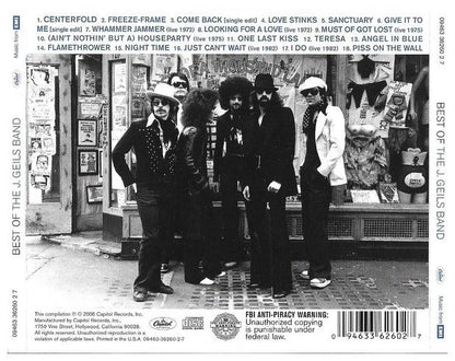 J. GEILS BAND - BEST OF | CD