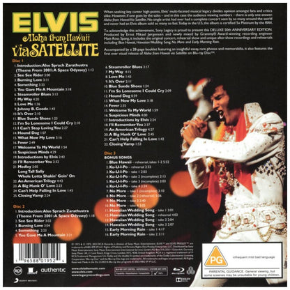 ELVIS PRESLEY  - ALOHA FROM HAWAI VIA SATELITE (3CD + 1 BLU-RAY BOX SET) | CD