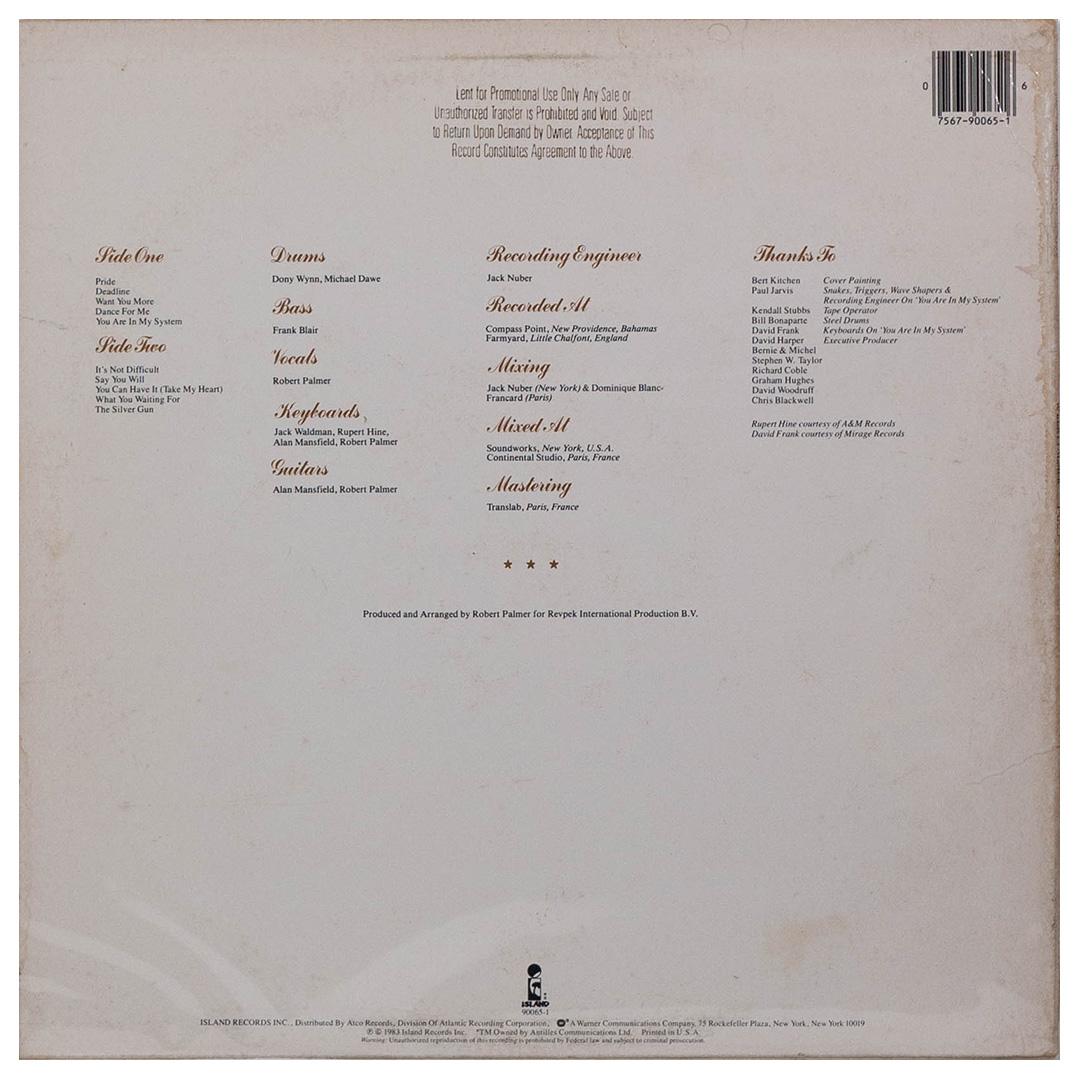 ROBERT PALMER - PRIDE  | VINILO USADO