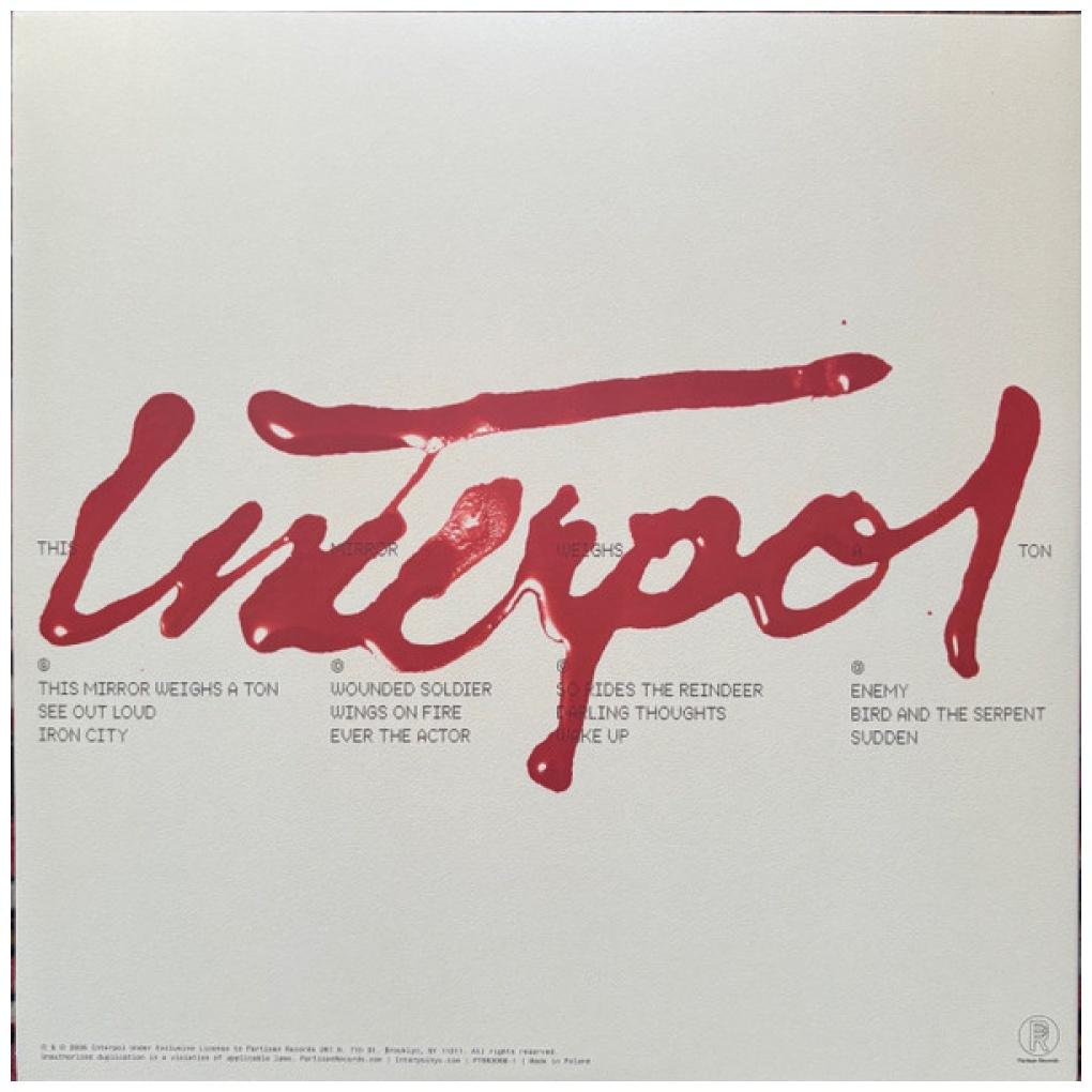 INTERPOL - THIS MIRROR WEIGHS A TON (2LP) | VINILO