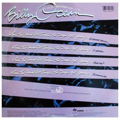 BILLY OCEAN  -  WHEN THE GOING GETS TOUGH, THE TOUCH GET GOING | 12" MAXI SINGLE USADO