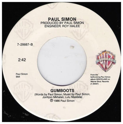 PAUL SIMON - YOU CAN CALL ME AL | 7" SINGLE VINILO USADO