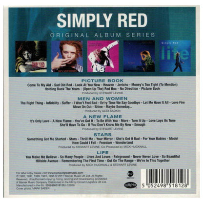SIMPLY RED - ORIGINAL ALBUM SERIES (5CD) | CD