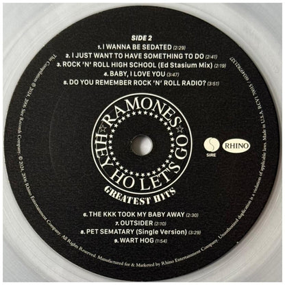 RAMONES - GREATEST HITS (CLEAR VINYL) | VINILO