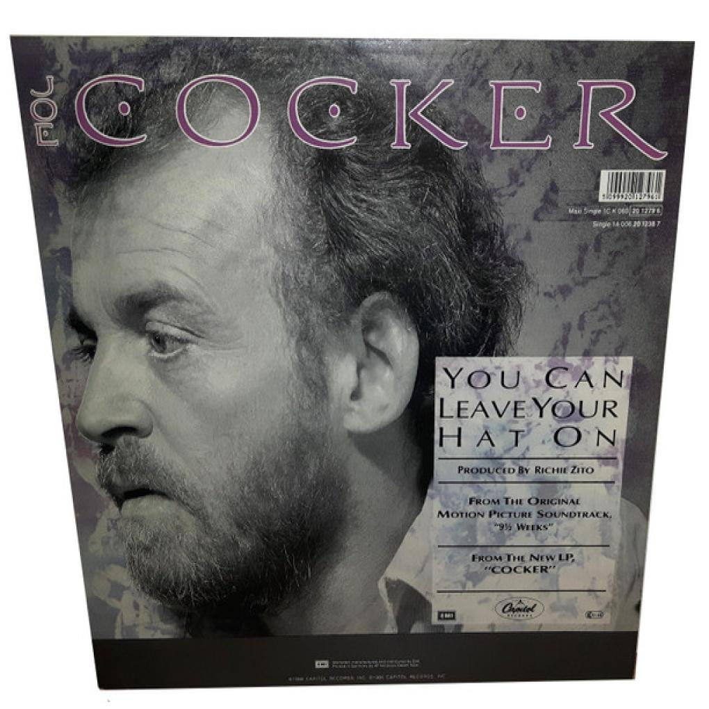 JOE COCKER - YOU CAN LEAVE YOUR HAT ON | 12" MAXI SINGLE VINILO USADO