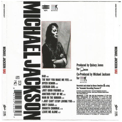 MICHAEL JACKSON - BAD | CD