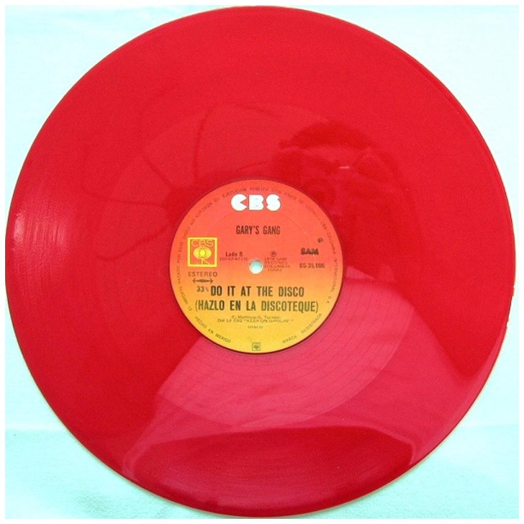 GARY'S GANG - KEEP ON DANCIN'/DO IT AT THE DISCO (RED VINYL) | 12" MAXI SINGLE VINILO USADO