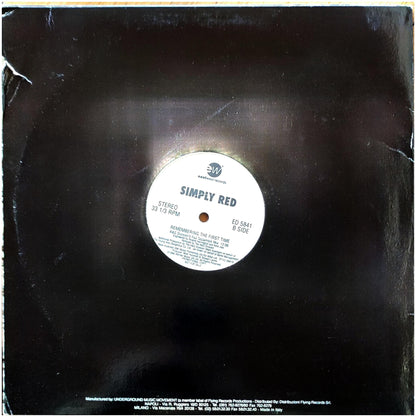 SIMPLY RED - REMEMBERING THE FIRST TIME | 12" MAXI SINGLE USADO