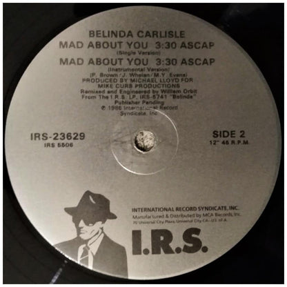 BELINDA CARLISLE - MAD ABOUT YOU | 12" MAXI SINGLE VINILO USADO