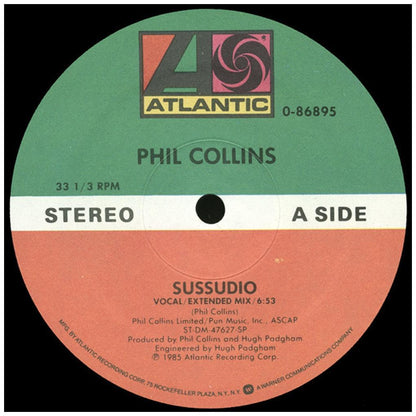 PHIL COLLINS - SUSSUDIO | 12" MAXI SINGLE VINILO USADO