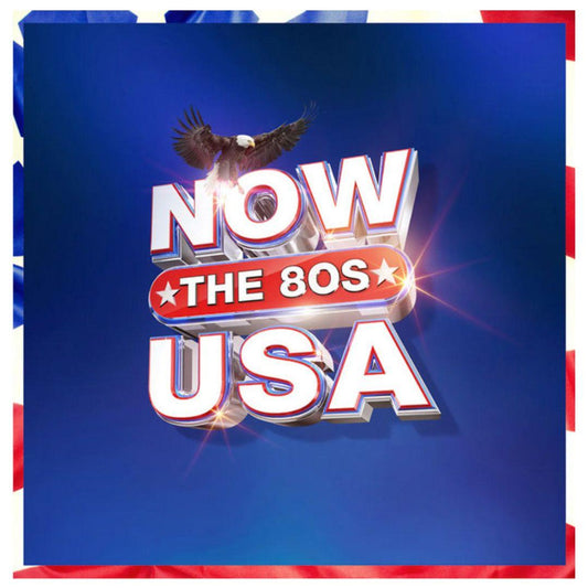 NOW  USA THE  80S (3LP) - VARIOUS (RED/WHITE & BLUE VINYL) |  VINILO
