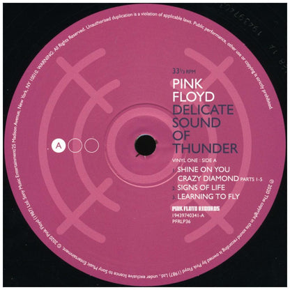 PINK FLOYD  - DELICATE SOUND OF THUNDER (3LP) (RESTORED/RE-EDITED) | VINILO