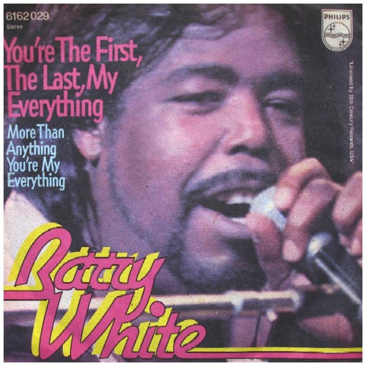 BARRY WHITE - YOU'RE THE FIRST, THE LAST, MY EVERYTHING | 7" SINGLE USADO