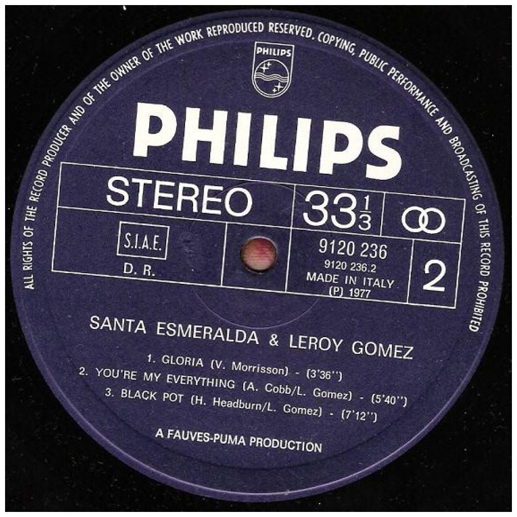 SANTA ESPERALDA ft. LEROY GOMEZ - DON'T LET ME BE MISUNDERSTOOD | VINILO USADO