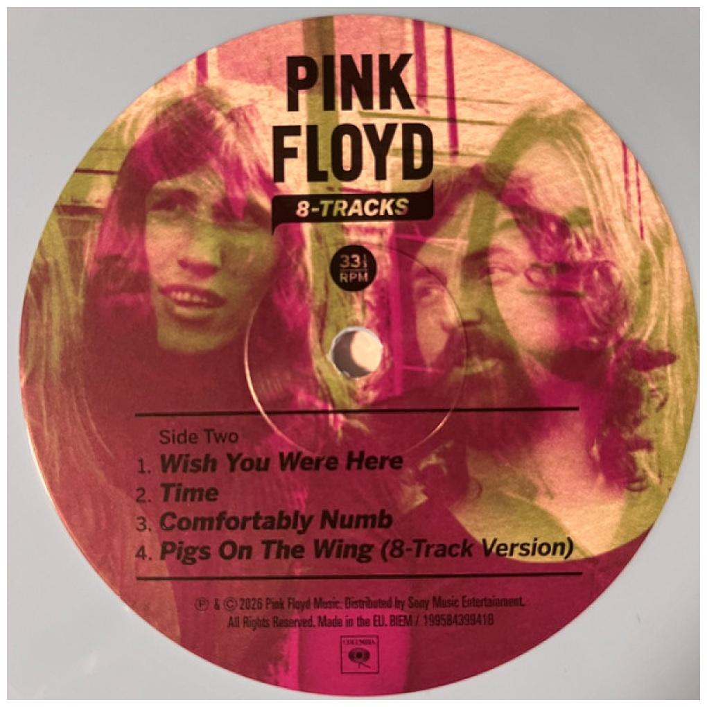 PINK FLOYD - 8-TRACKS (UK) (SEA BLUE VINYL) (2026) | VINILO