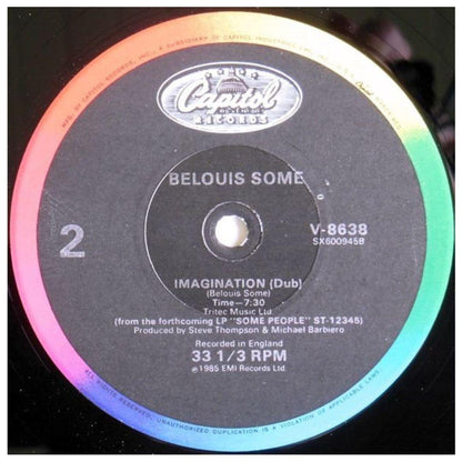 BELOUIS SOME - IMAGINATION | 12" MAXI SINGLE VINILO USADO