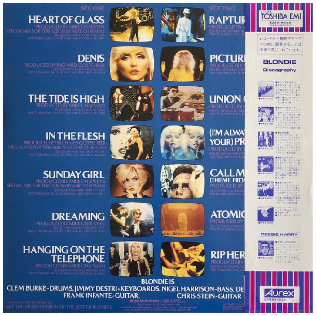BLONDIE - BEST OF BLONDIE (JAPAN EDITION) | VINILO USADO