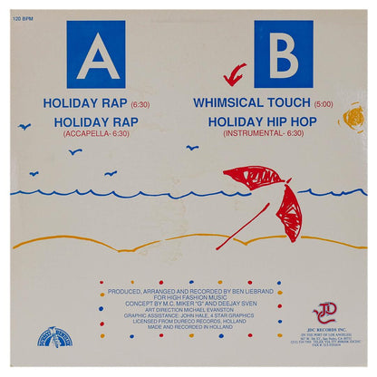 M.C. MIKER "G" & DEEJAY SVEN - HOLIDAY RAP | 12" MAXI SINGLE USADO