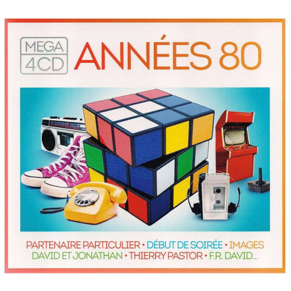 MEGA ANN"ES 80 - VARIOUS 80"S ANN"ES HITS (4CD) | CD
