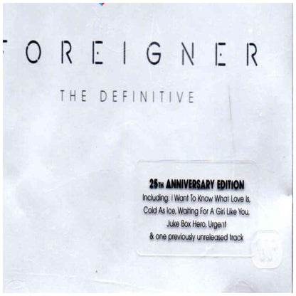 FOREIGNER  - THE DEFINITIVE | CD