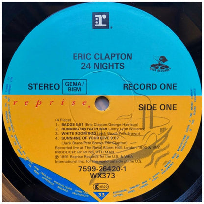 ERIC CLAPTON - 24 NIGHTS (2LP) | VINILO USADO