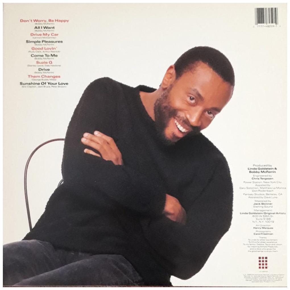 BOBBY McFERRIN - SIMPLE PLEASURES | VINILO USADO