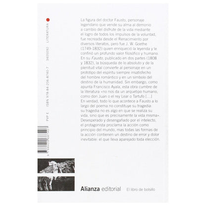 FAUSTO (TAPA BLANDA) - JOHANN W. GOETHE | LIBRO